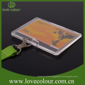 High quality hard pvc id card holder/business card holder/visiting card holder